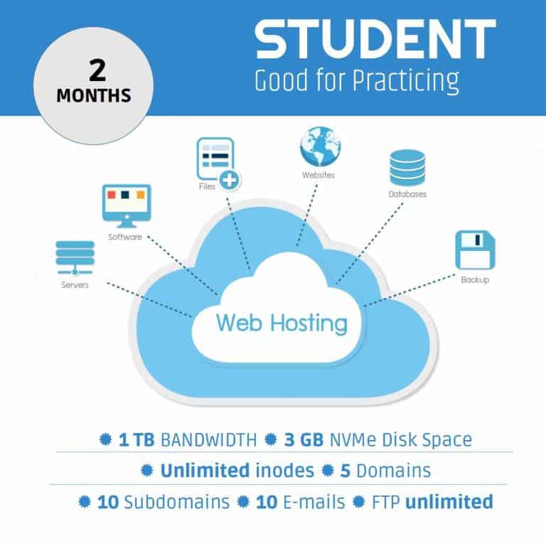 Student Web Hosting Services
