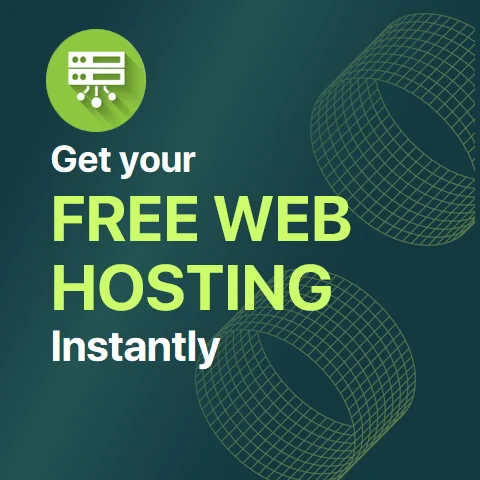 Free Web Hosting Application Button